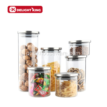 Acessórios de cozinha Honey food storage frasco de vidro